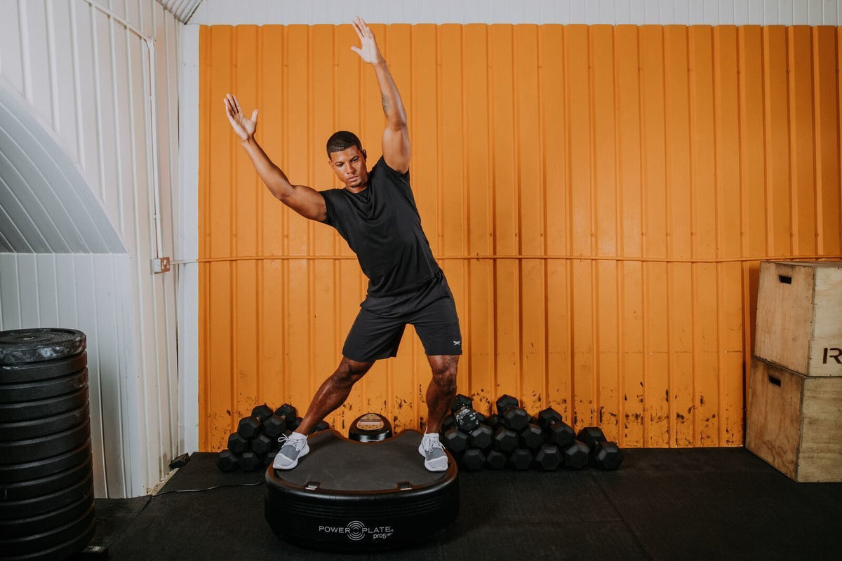 Dynamic training on the 360-degree Power Plate pro5HP platform