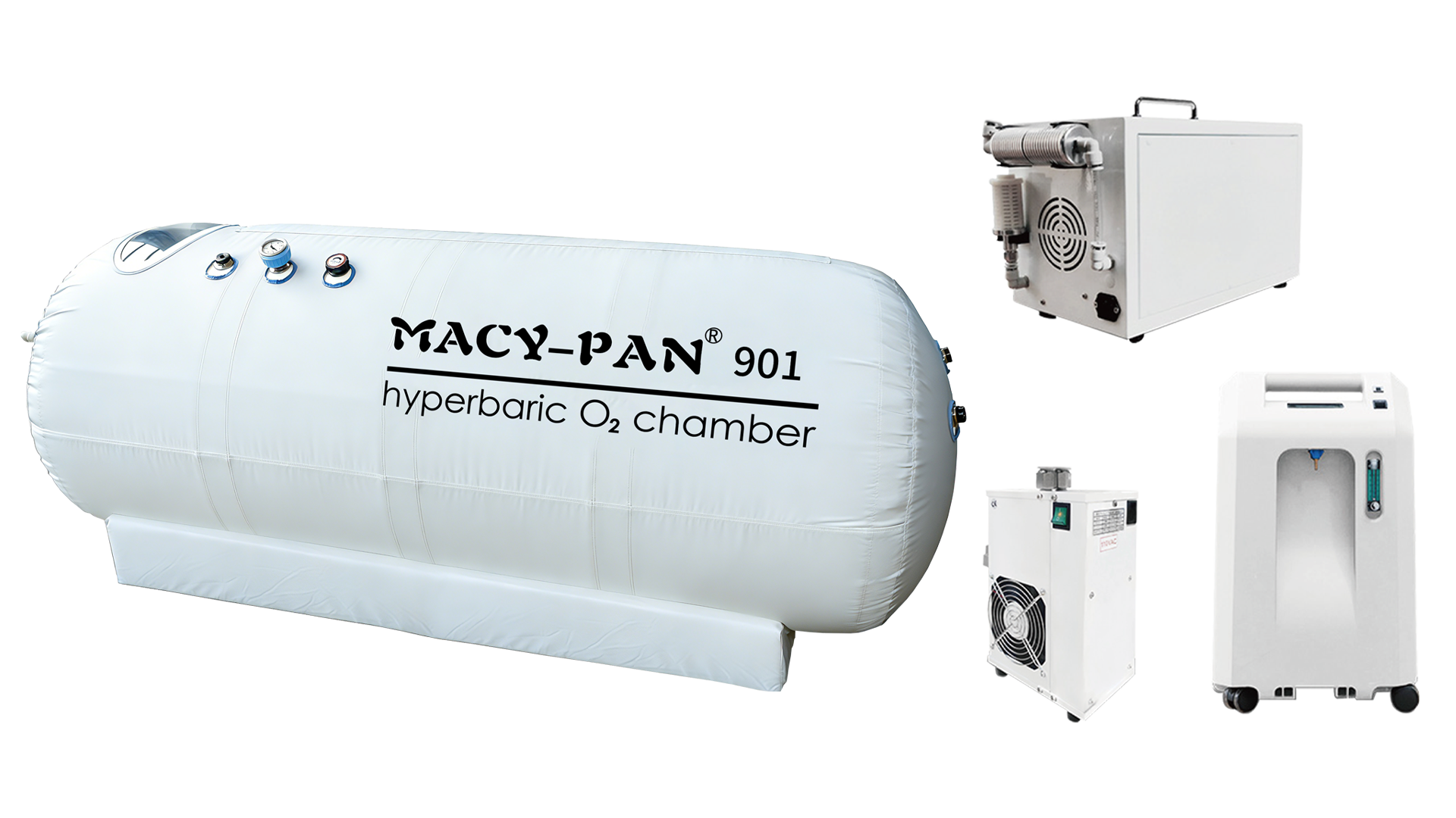 Macy-Pan 901 1.3 to 1.5 ATA Soft Lying Hyperbaric Oxygen Therapy Chamber