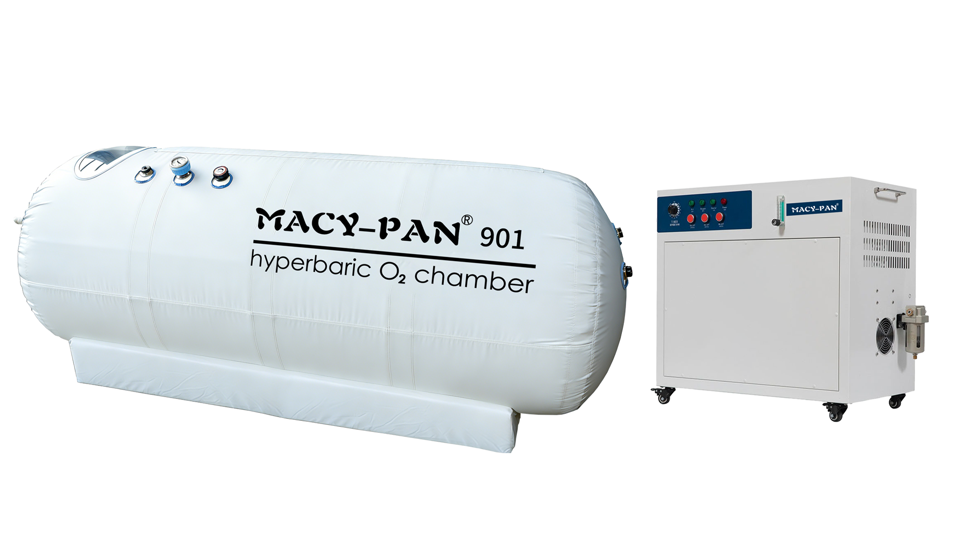 Macy-Pan 901 1.3 to 1.5 ATA Soft Lying Hyperbaric Oxygen Therapy Chamber