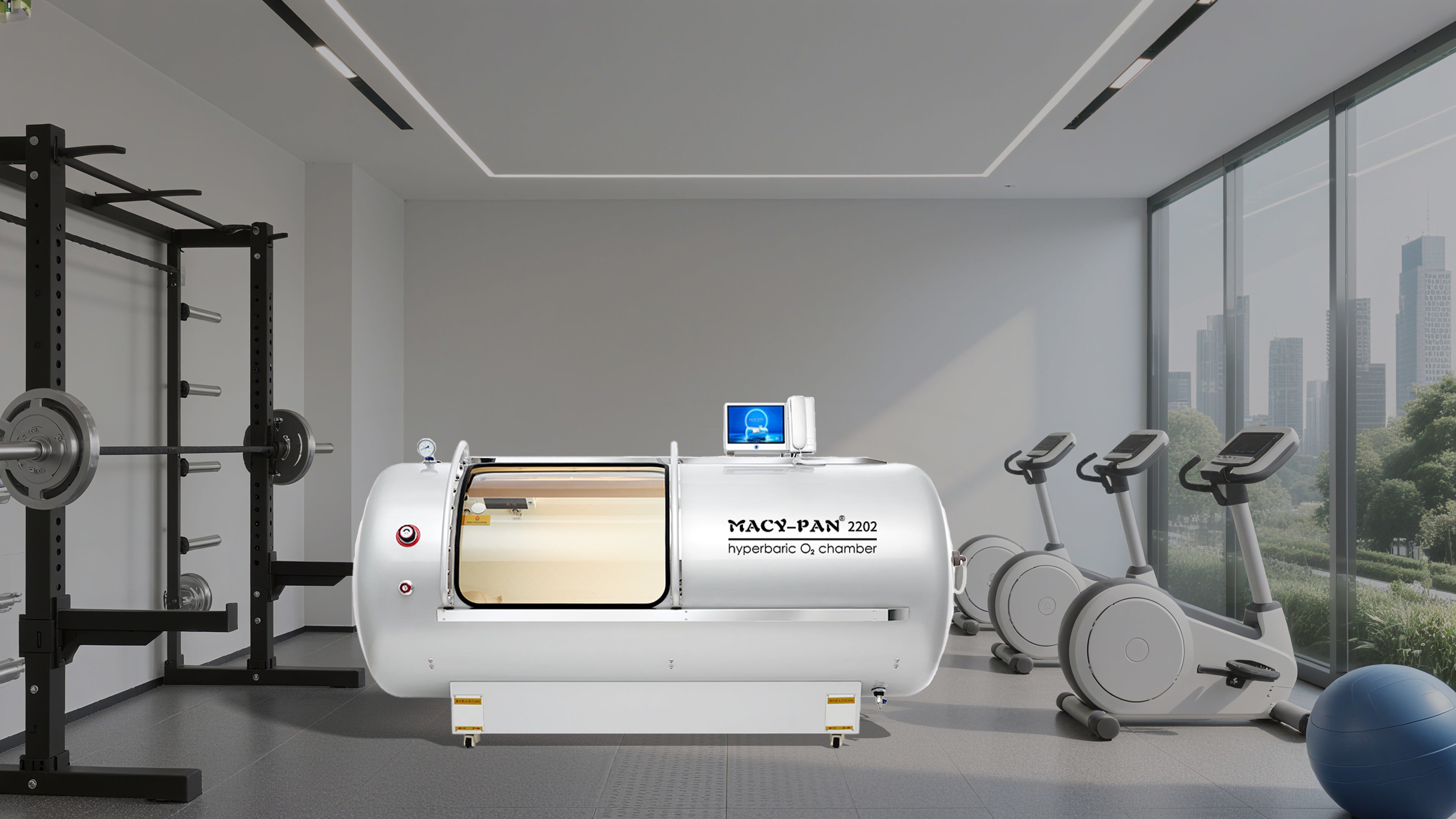 Macy-Pan HP2202 2.0 ATA Hard Shell Hyperbaric Oxygen Therapy Chamber