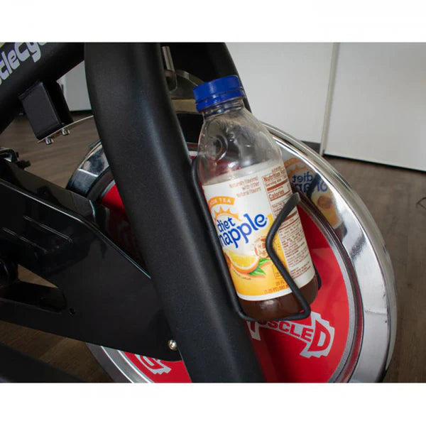 Muscle D Fitness Pro-Home Stationary Bike with Device Holder & Adjustable Resistance