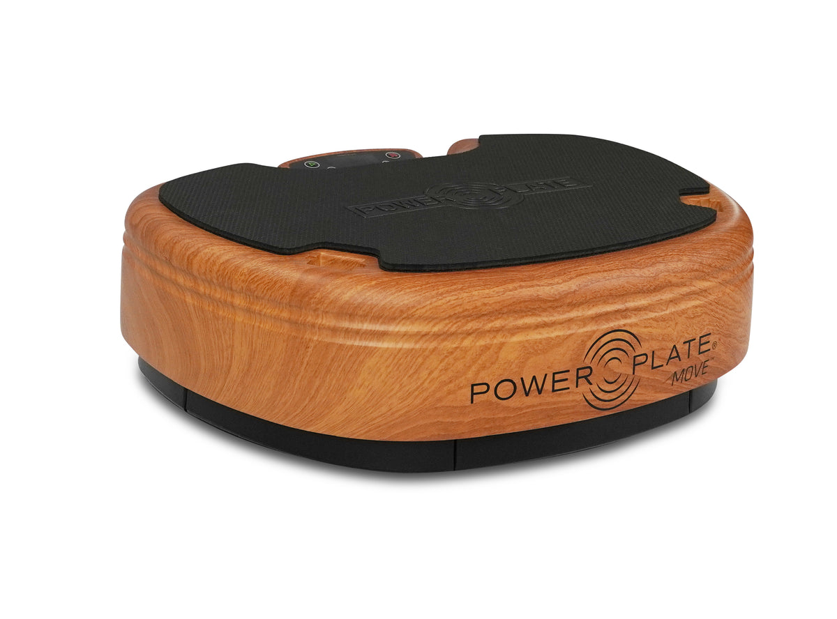 Power Plate MOVE vibration plate in Woodgrain - CalmaMovement