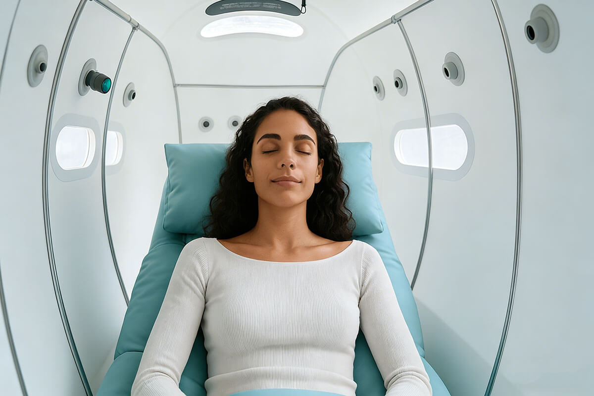 OxyRevo Forward 90 1.4 to 1.5 ATA Portable Sitting Hyperbaric Oxygen Therapy Chamber