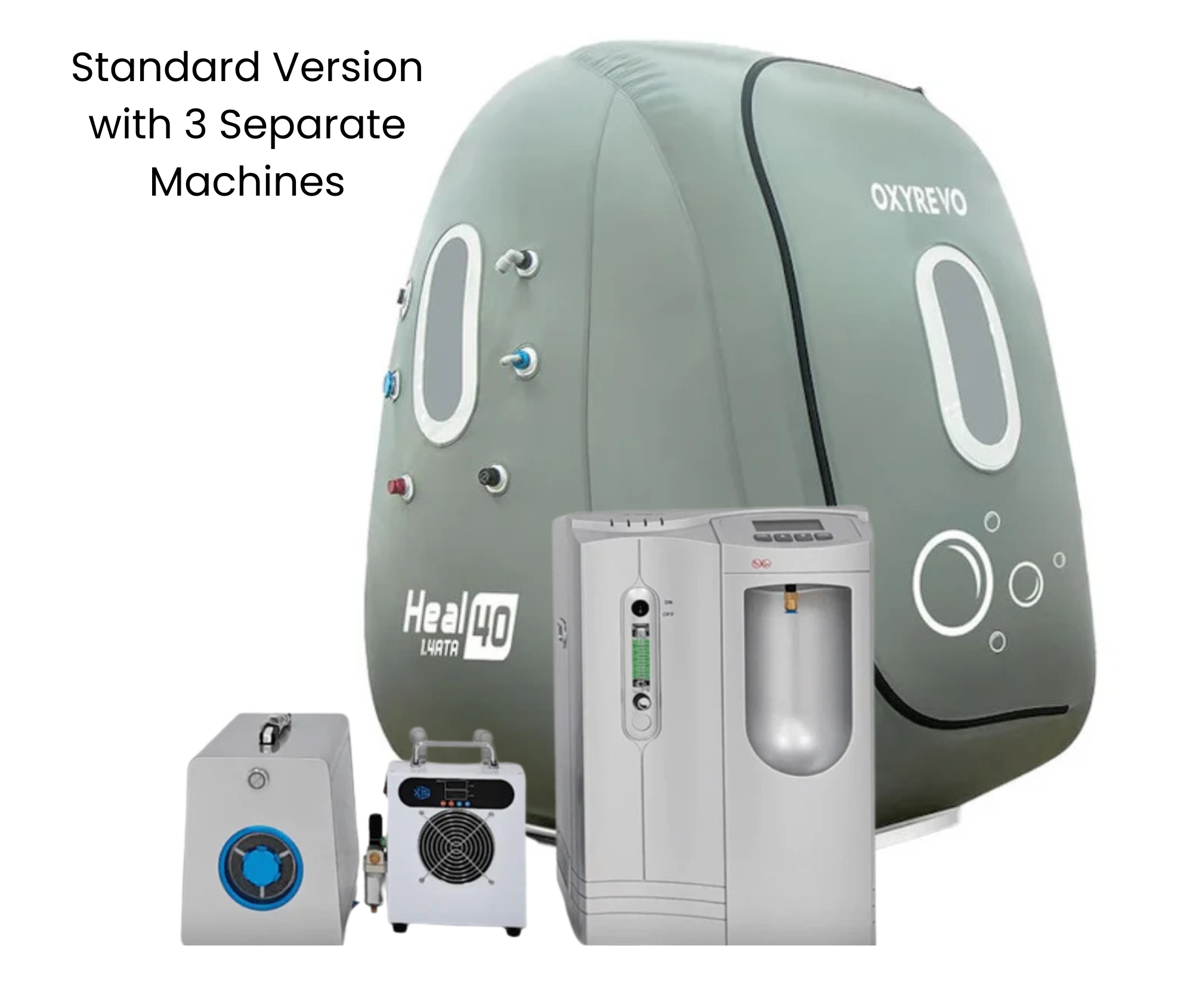 OxyRevo Heal40 1.4 ATA Wheelchair Hyperbaric Chamber