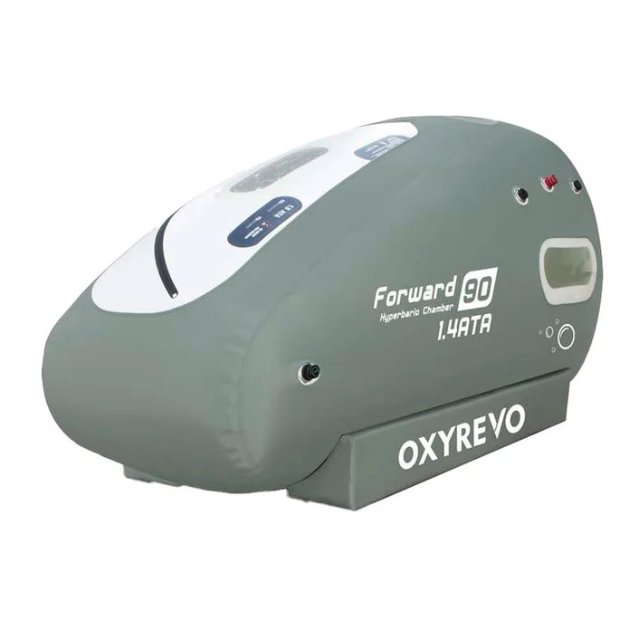OxyRevo Forward 90 1.4 to 1.5 ATA Portable Sitting Hyperbaric Oxygen Therapy Chamber