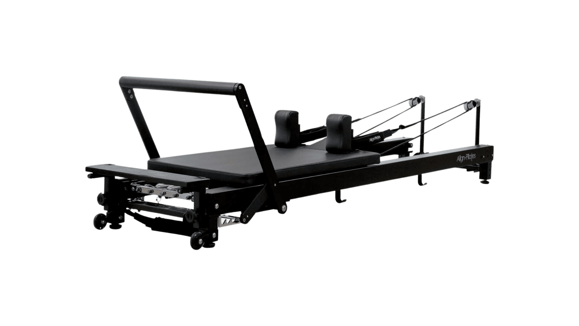 Align Pilates® C8-PRO Studio Pilates Reformer - Noir/Black Bundle