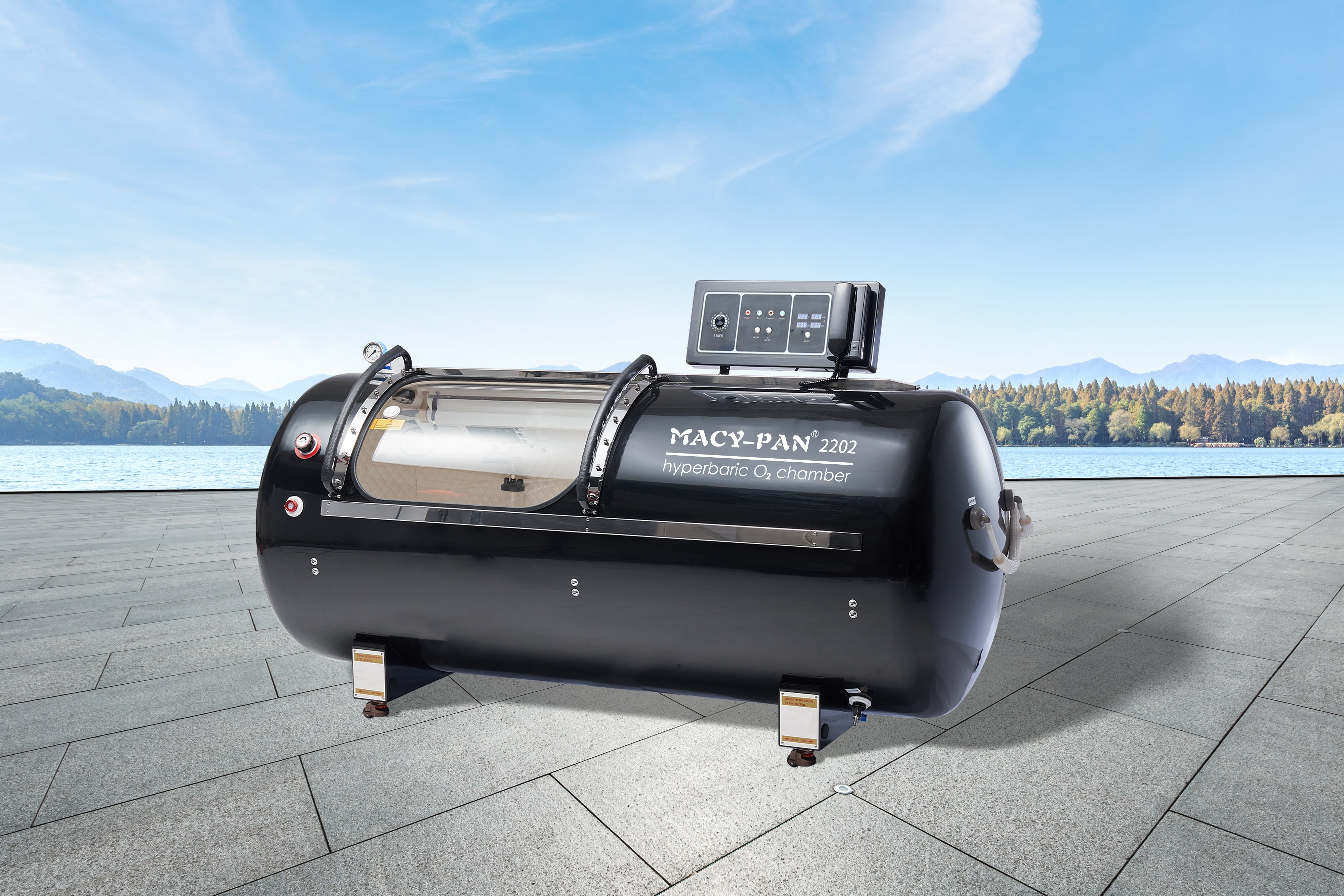 Macy-Pan HP2202 2.0 ATA Hard Shell Hyperbaric Oxygen Therapy Chamber