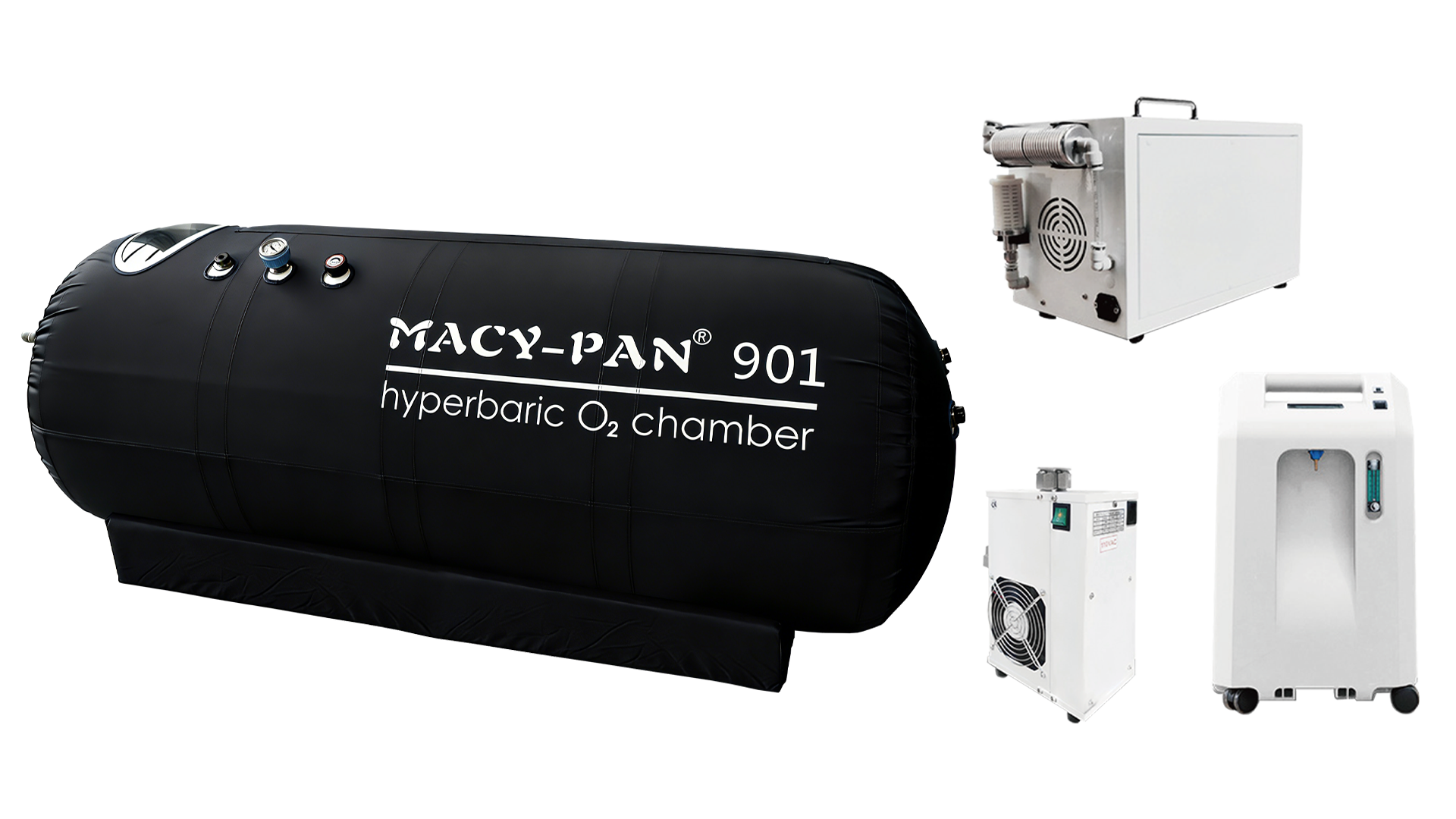 Macy-Pan 901 1.3 to 1.5 ATA Soft Lying Hyperbaric Oxygen Therapy Chamber