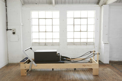 Align Pilates® M8-Pro Maple Wood Reformer Bundle (inc. Sitting Box)