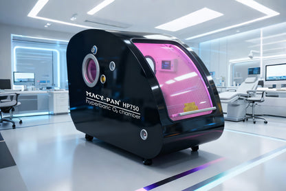 Macy-Pan HP750 2.0 ATA Hard Shell Sitting Hyperbaric Oxygen Chamber with Free Chair