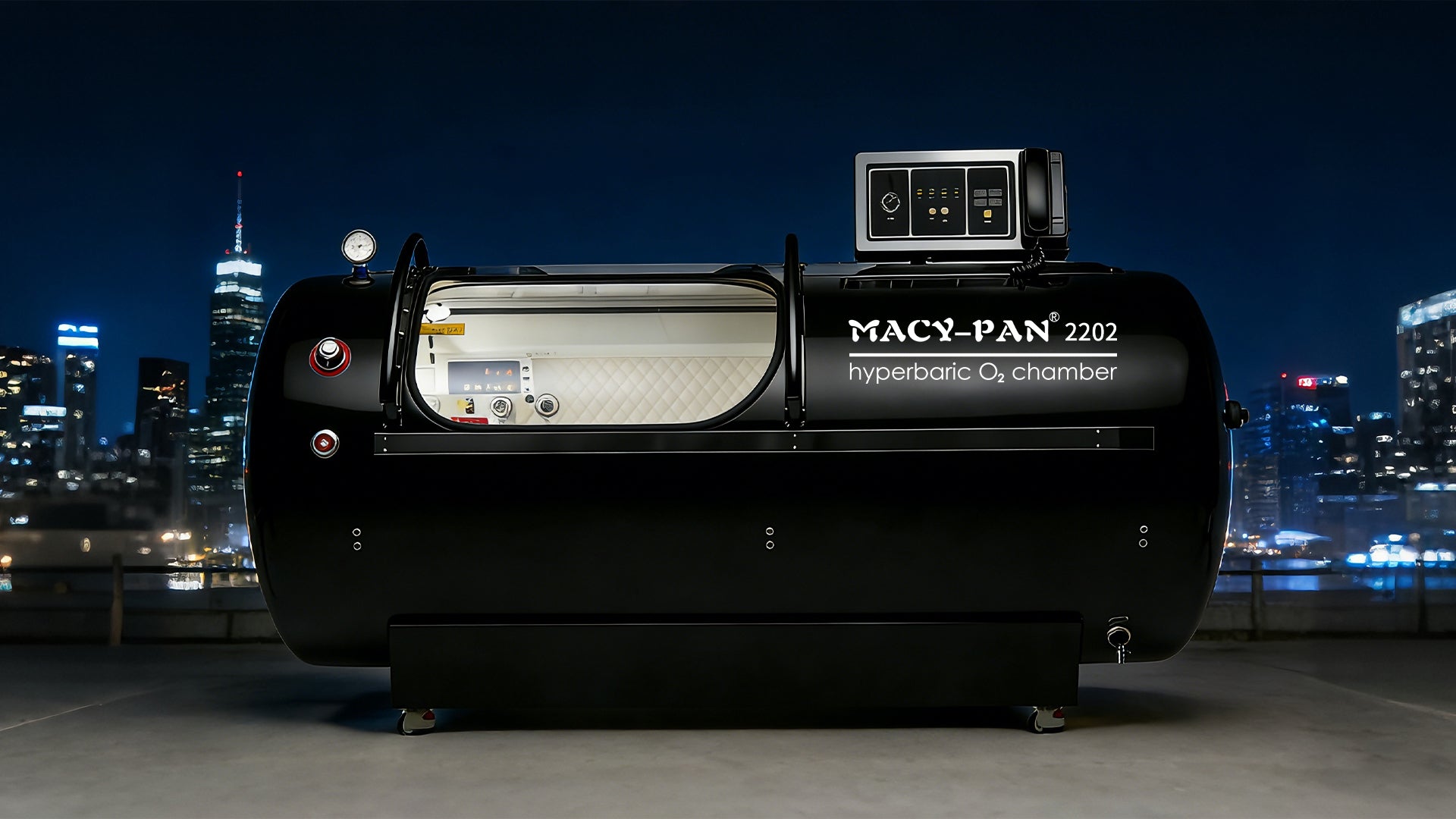 Macy-Pan HP2202 2.0 ATA Hard Shell Hyperbaric Oxygen Therapy Chamber