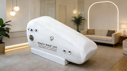 Macy-Pan ST2200 1.3 to 1.5 ATA Soft Sitting Hyperbaric Oxygen Therapy Chamber with Free Chair