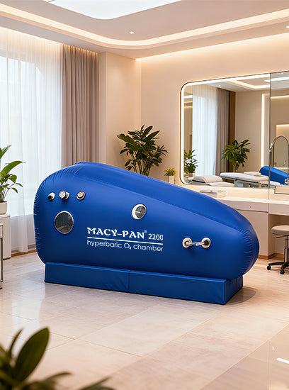 Macy-Pan ST2200 1.3 to 1.5 ATA Soft Sitting Hyperbaric Oxygen Therapy Chamber with Free Chair