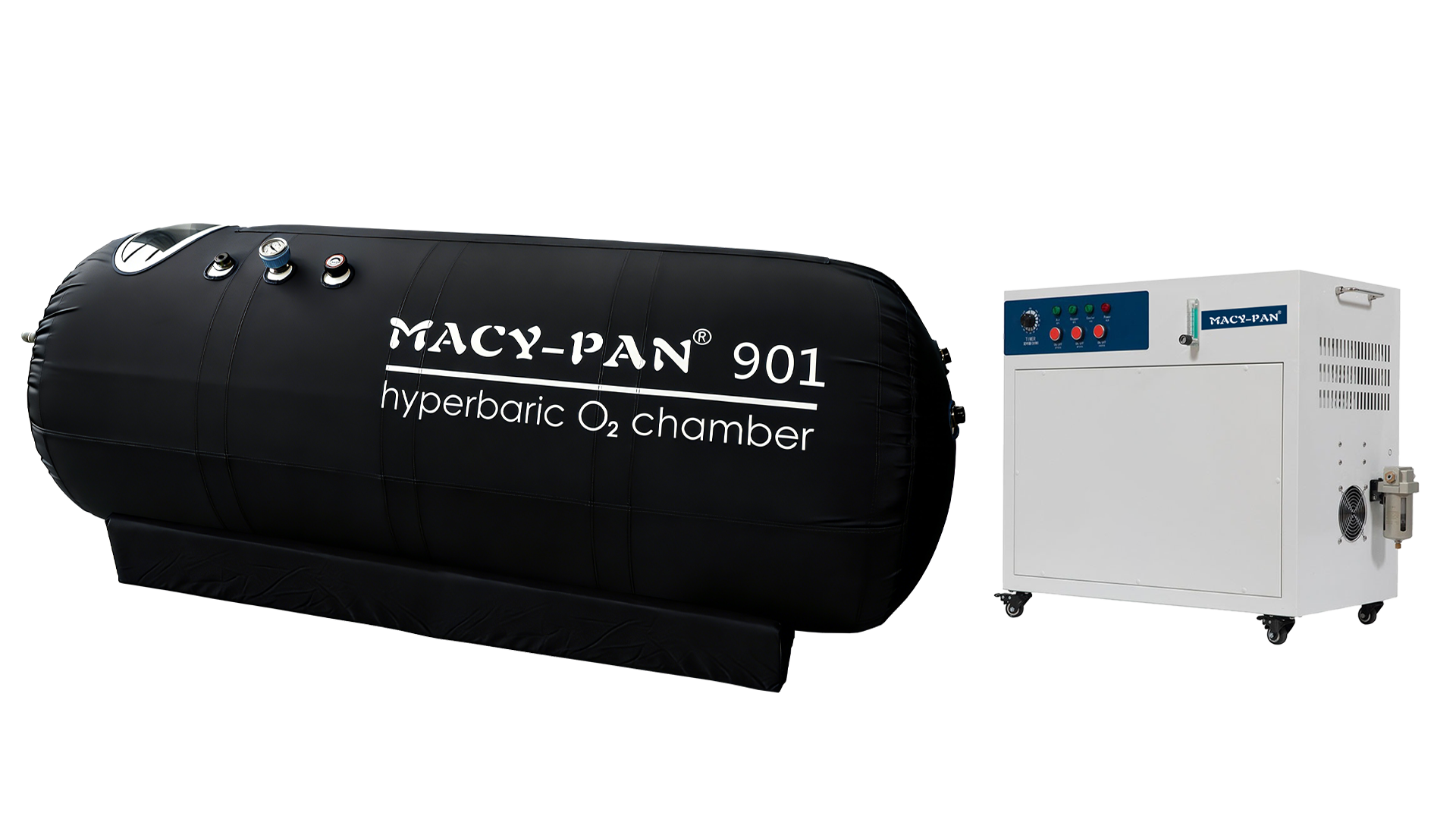 Macy-Pan 901 1.3 to 1.5 ATA Soft Lying Hyperbaric Oxygen Therapy Chamber