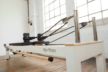 Align Pilates® C8-S White Studio Reformer Bundle