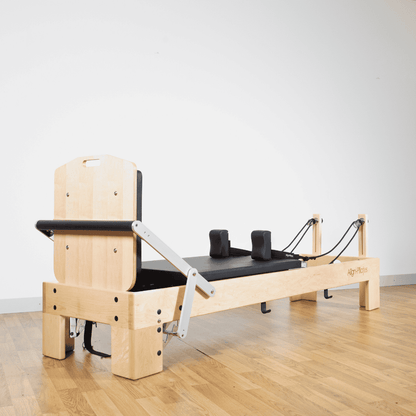 Align Pilates® M8-Pro Maple Wood Reformer Bundle (inc. Sitting Box)