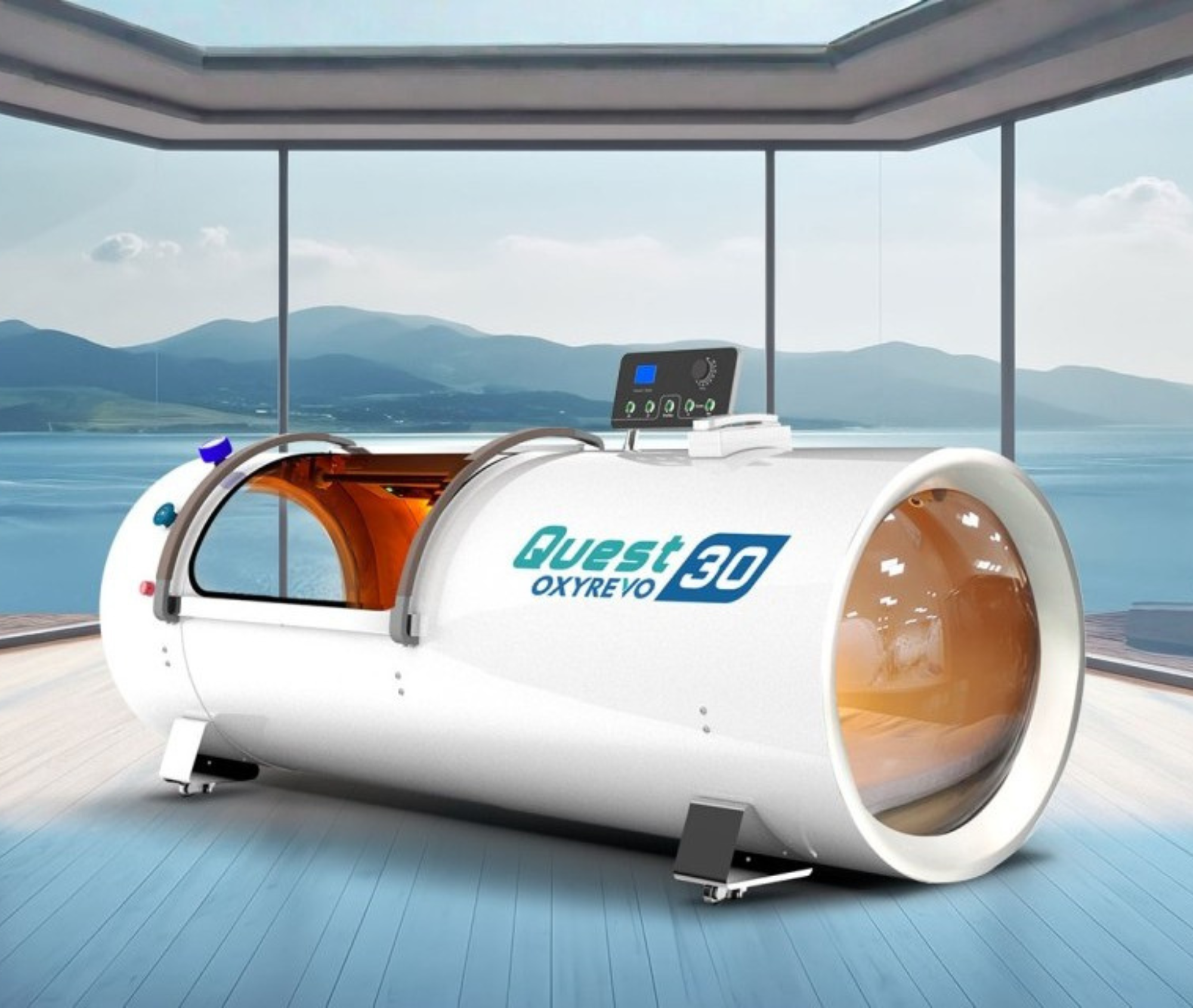 OxyRevo Quest30 1.5 to 2.0 ATA Hard Hyperbaric Chamber