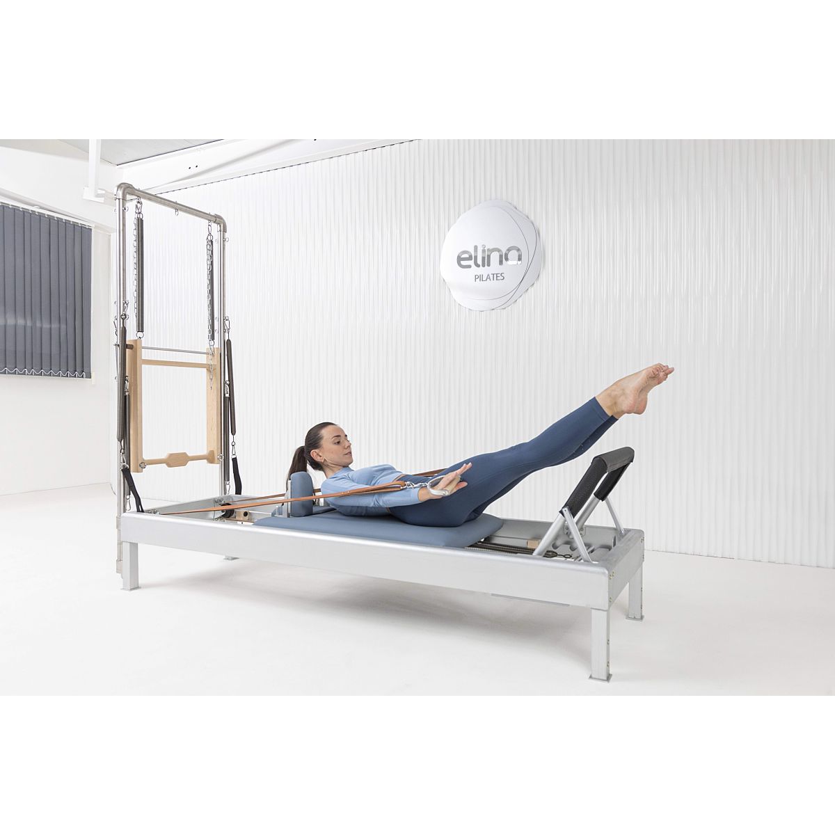 Elina Pilates - Classic Aluminium Reformer with Tower