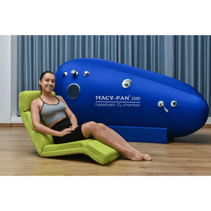 Macy-Pan ST2200 1.3 to 1.5 ATA Soft Sitting Hyperbaric Oxygen Therapy Chamber with Free Chair