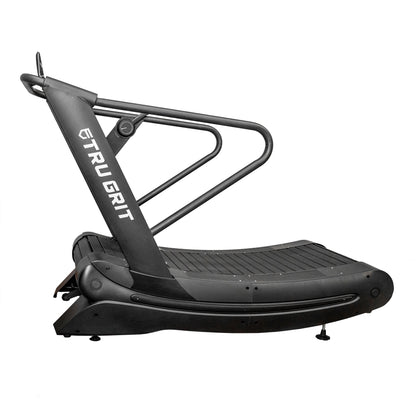 Tru Grit Runner Curved Resistance Manual Treadmill