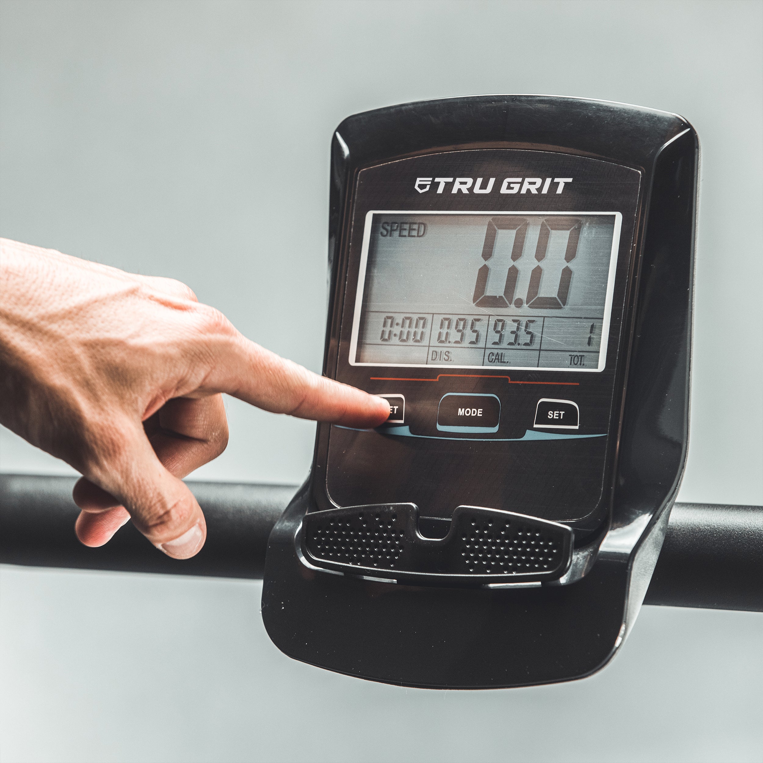 Tru Grit Runner Curved Resistance Manual Treadmill