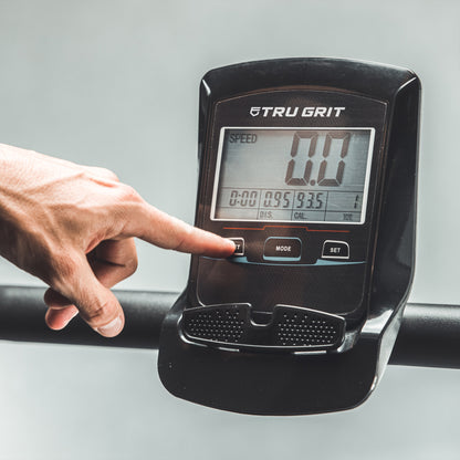 Tru Grit Runner Curved Resistance Manual Treadmill