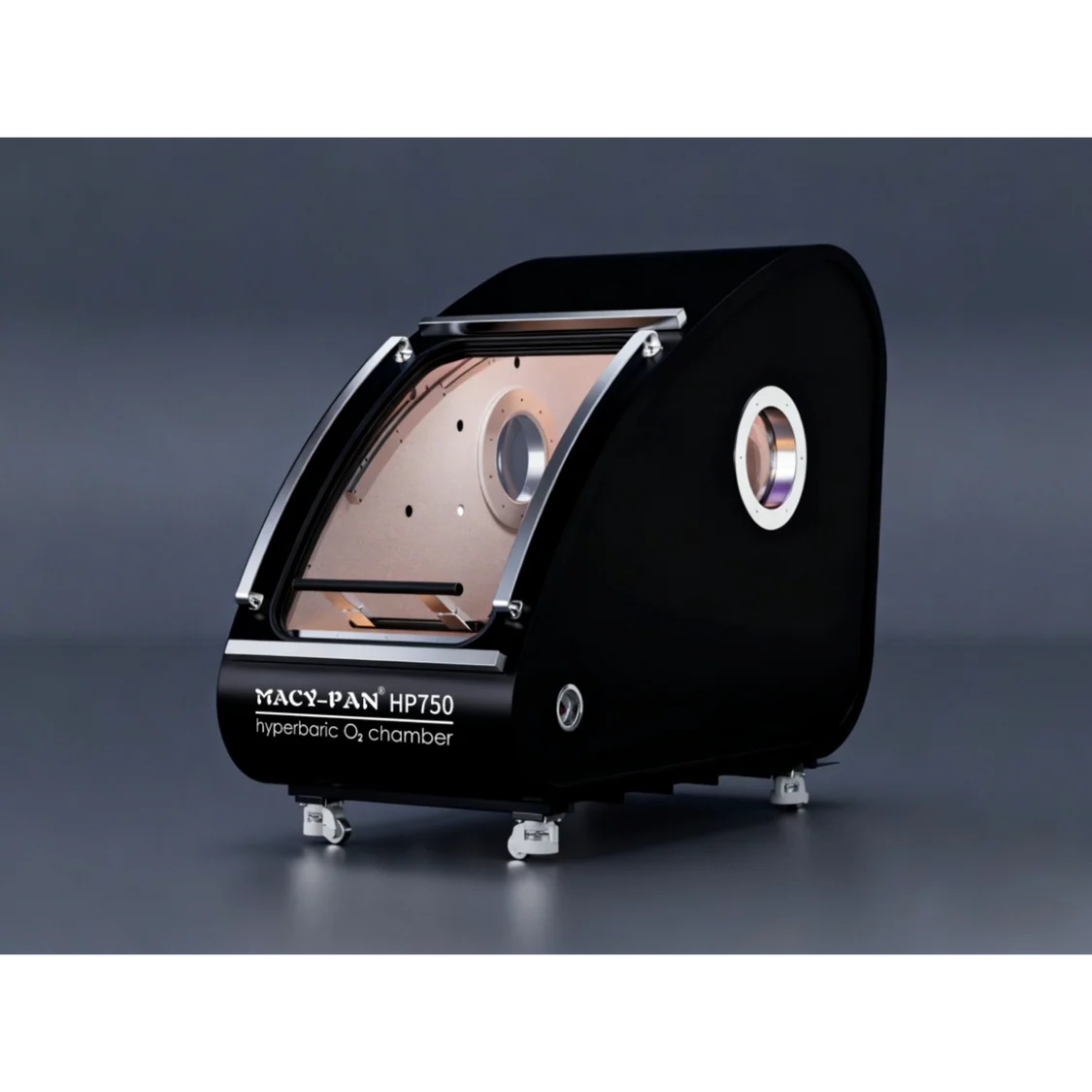 Macy-Pan HP750 2.0 ATA Hard Shell Sitting Hyperbaric Oxygen Chamber with Free Chair