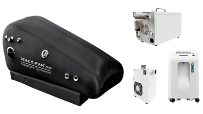 Macy-Pan ST2200 1.3 to 1.5 ATA Soft Sitting Hyperbaric Oxygen Therapy Chamber with Free Chair