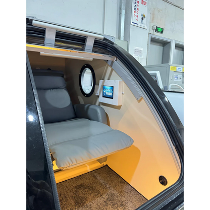 Macy-Pan HP750 2.0 ATA Hard Shell Sitting Hyperbaric Oxygen Chamber with Free Chair