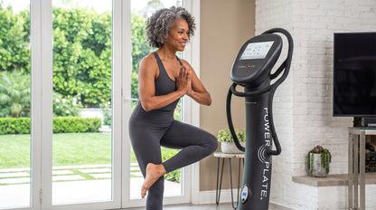Balance training on the Power Plate pro8